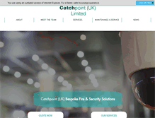 Tablet Screenshot of catchpointuk.co.uk